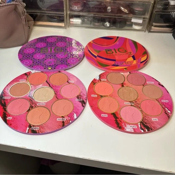 New Tarte Big Blush Book 2 Palette #2 & #3 - Picture 3 of 16